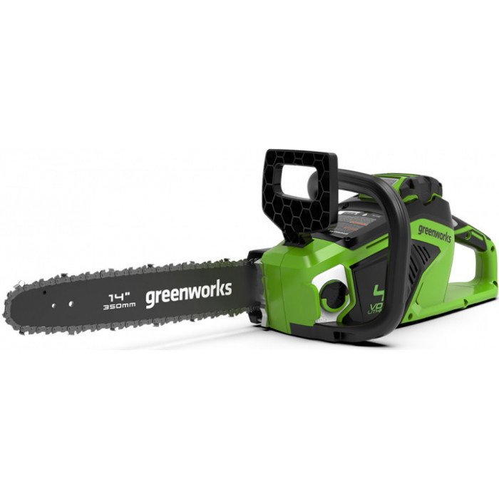 Пила цепная аккумуляторная G-MAX 40V GREENWORKS GD40CS18 с АКБ 4АЧ и ЗУ - фото 1 - id-p108164385