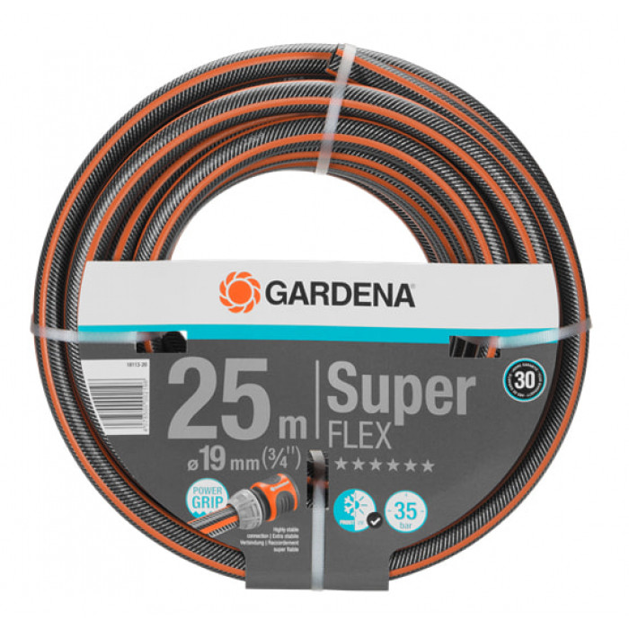 Шланг Gardena SuperFlex (3/4) х 25 м - фото 1 - id-p108162491