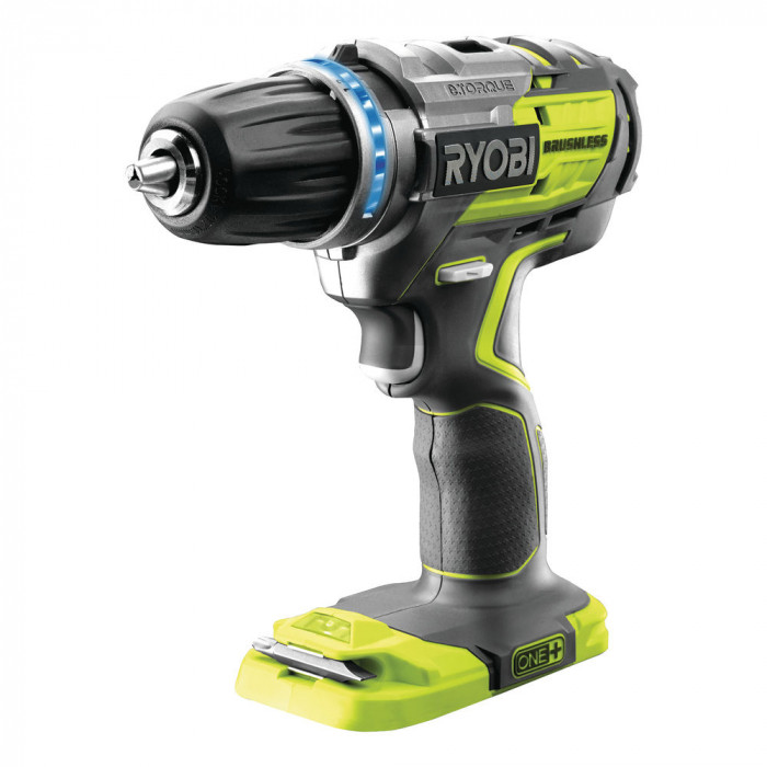 Дрель-шуруповерт бесщеточная аккумуляторная Ryobi R18DDBL-0 ONE+ - фото 1 - id-p108161594