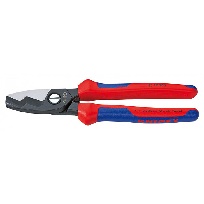 Ножницы для резки кабелей с двойными режущими кромками KNIPEX KN-9512200 - фото 1 - id-p108160679