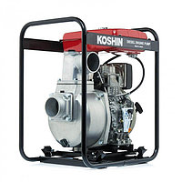 Дизельная мотопомпа для загрязненной воды Koshin SEY-100D