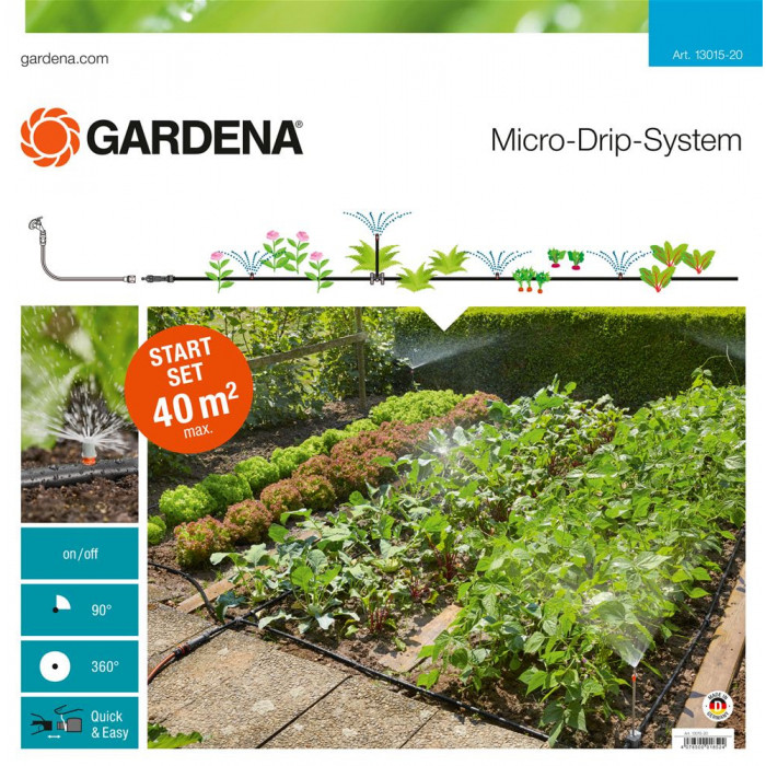 Комплект для грядок базовый Gardena