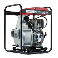 Дизельная мотопомпа для загрязненной воды Koshin STY-100D