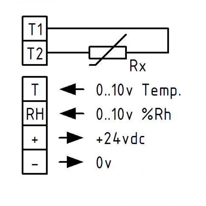Промышленный преобразователь температуры и влажности RGP THS-03 - фото 2 - id-p108163634