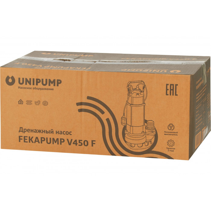 Дренажный насос UNIPUMP FEKAPUMP V 450F - фото 5 - id-p108163638
