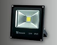 Прожектор LED TS020 20W 6000K BLACK (TS)20шт