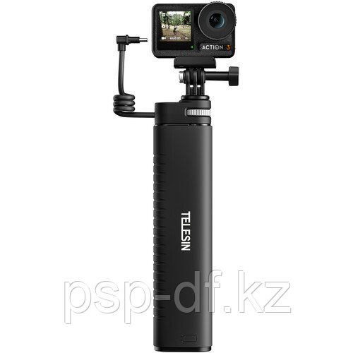 Аккумуляторный монопод TELESIN 10000mAh Rechargeable Selfie Stick with USB-C - фото 1 - id-p108176321