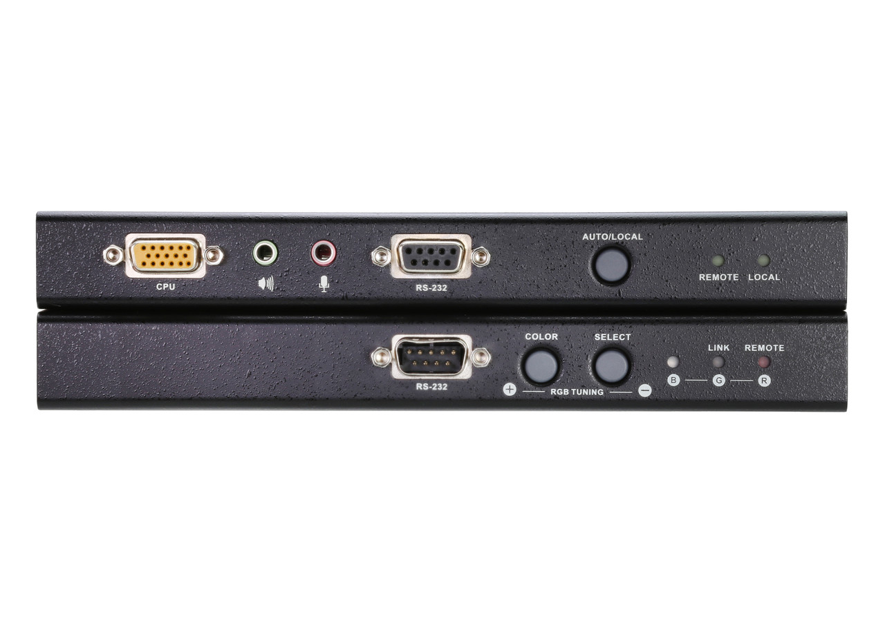 PS/2, VGA, аудио, КВМ-удлинитель по кабелю Cat 5 с поддержкой Deskew (1280x1024@300м) CE370 ATEN - фото 2 - id-p108178488