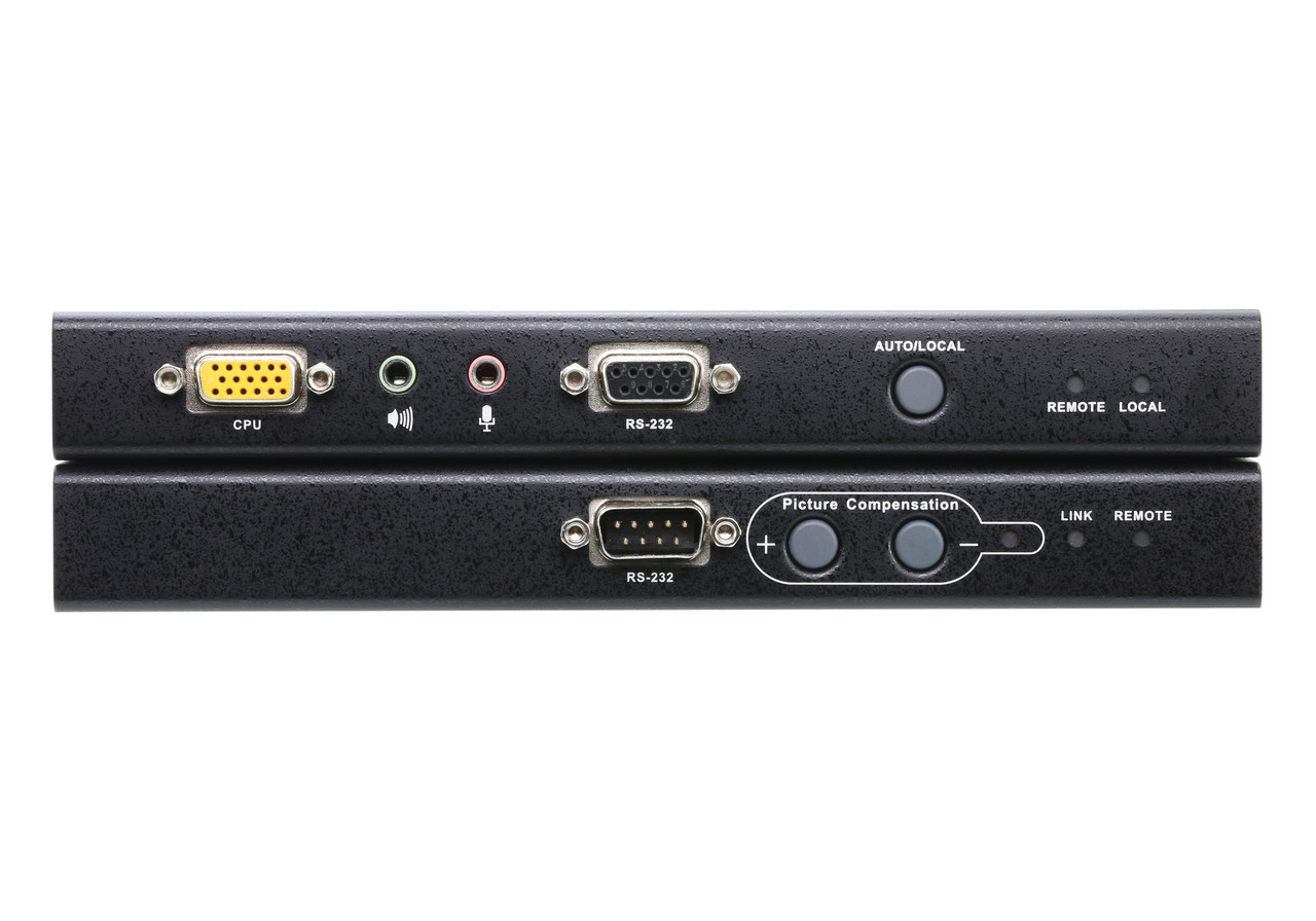 USB, VGA, аудио, КВМ-удлинитель по кабелю Cat 5 (1280x1024@200м) CE750A ATEN - фото 2 - id-p108178919