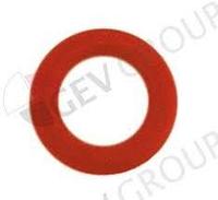 Кольцо уплотнительное солин.клапана (силикон) толщина 1.78 мм - внутренний ø 6.07 мм O-RING 02025 RED SILICONE