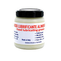 Food grade lubricating grease; 100gr jar package colour white use range: from -20 ° C to + 150 ° C Made in Ita