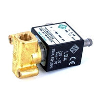 Universal Solenoid Valve ODE 3 ways 230V - 5W - 50Hz female connector 1/8gas - hole 1,2mm adaptable Necta Lava