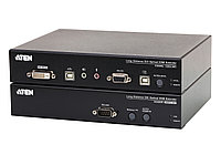 USB, DVI, КВМ-оптикалық кабель арқылы ұзартқыш сым (1920x1200@20км) CE690 ATEN
