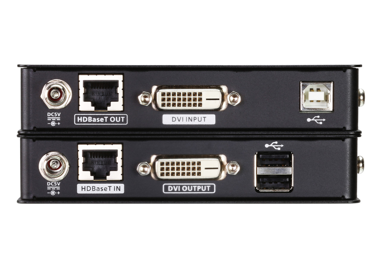 Мини USB DVI HDBaseT KVM-удлинитель (1920 x 1200@100м) CE611 ATEN - фото 6 - id-p108183769