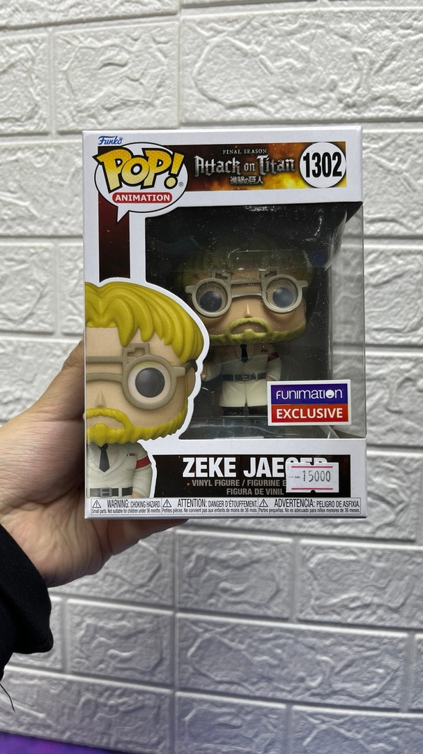 Funko Pop Zeke Jaeger - Attack on Titan - 1302 (ТЦ Евразия), фото 1