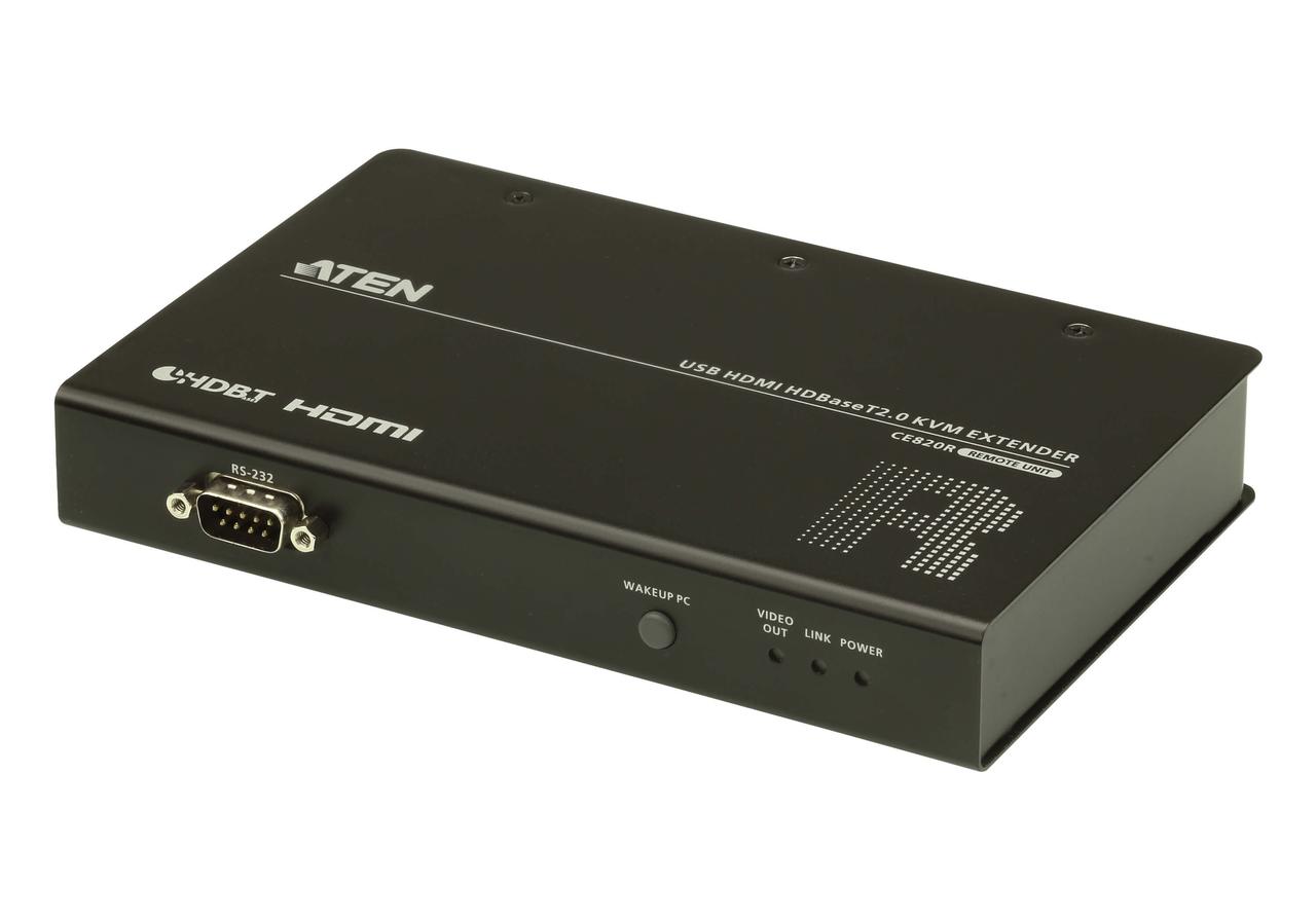 USB, HDMI, КВМ-удлинитель с поддержкой HDBaseT™ 2.0 (4K@100) (удаленный модуль)  CE820R ATEN