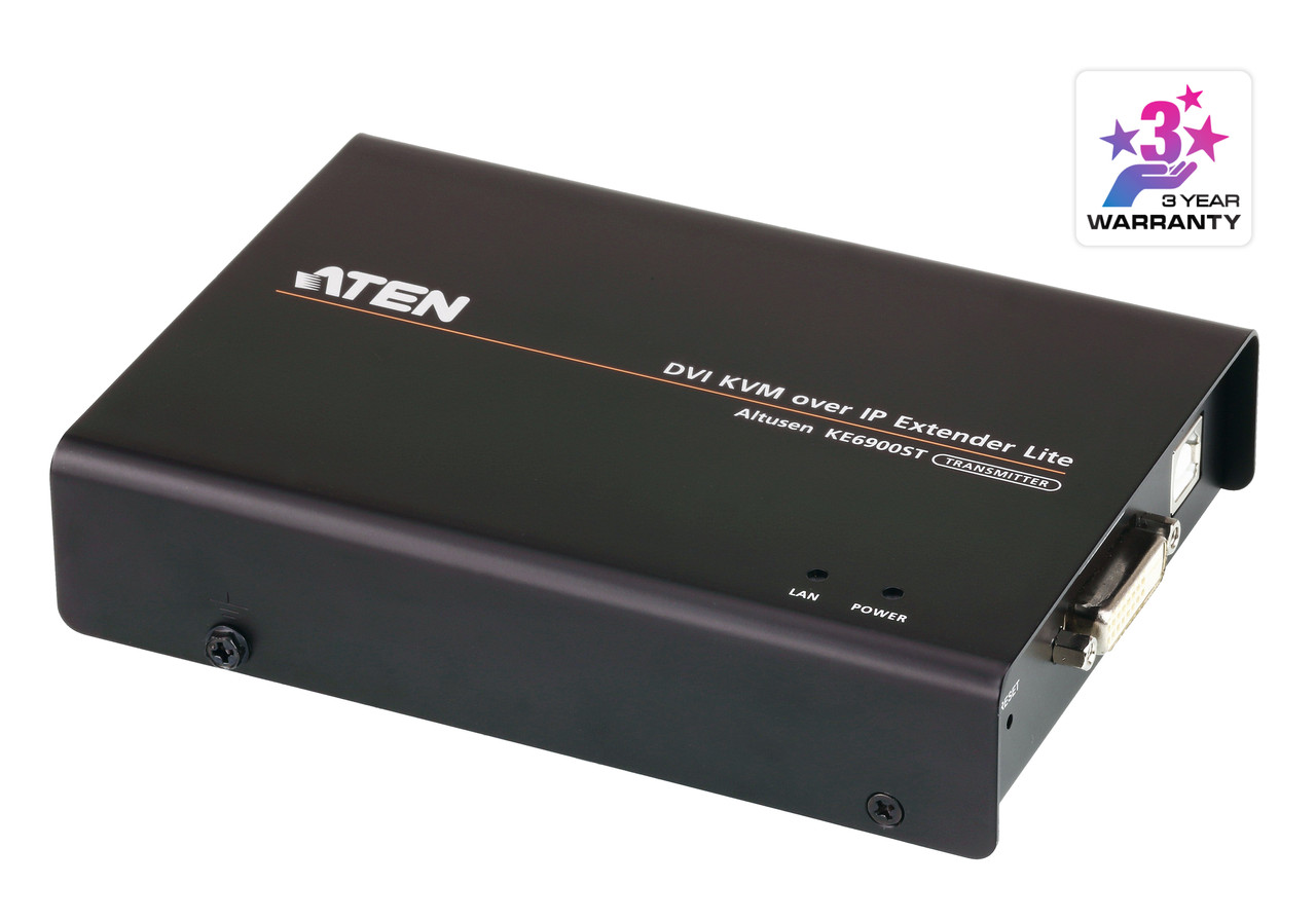 DVI KVM-удлинитель с поддержкой доступа по IP KE6900ST ATEN - фото 1 - id-p108186558
