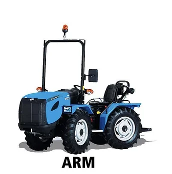 Трактор Landini-4645 ARM (без кабины, шарнирно-сочлененная рама, одноразмерные колеса)