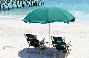 Зонт пляжный усиленный, диаметр 3,2 м