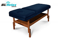 Массажный стол Relax Comfort синяя кожа (№4 )