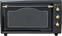 Настольная электропечь Magna MF4515-3RBM черно-золотой + ПОДАРОК, фото 2
