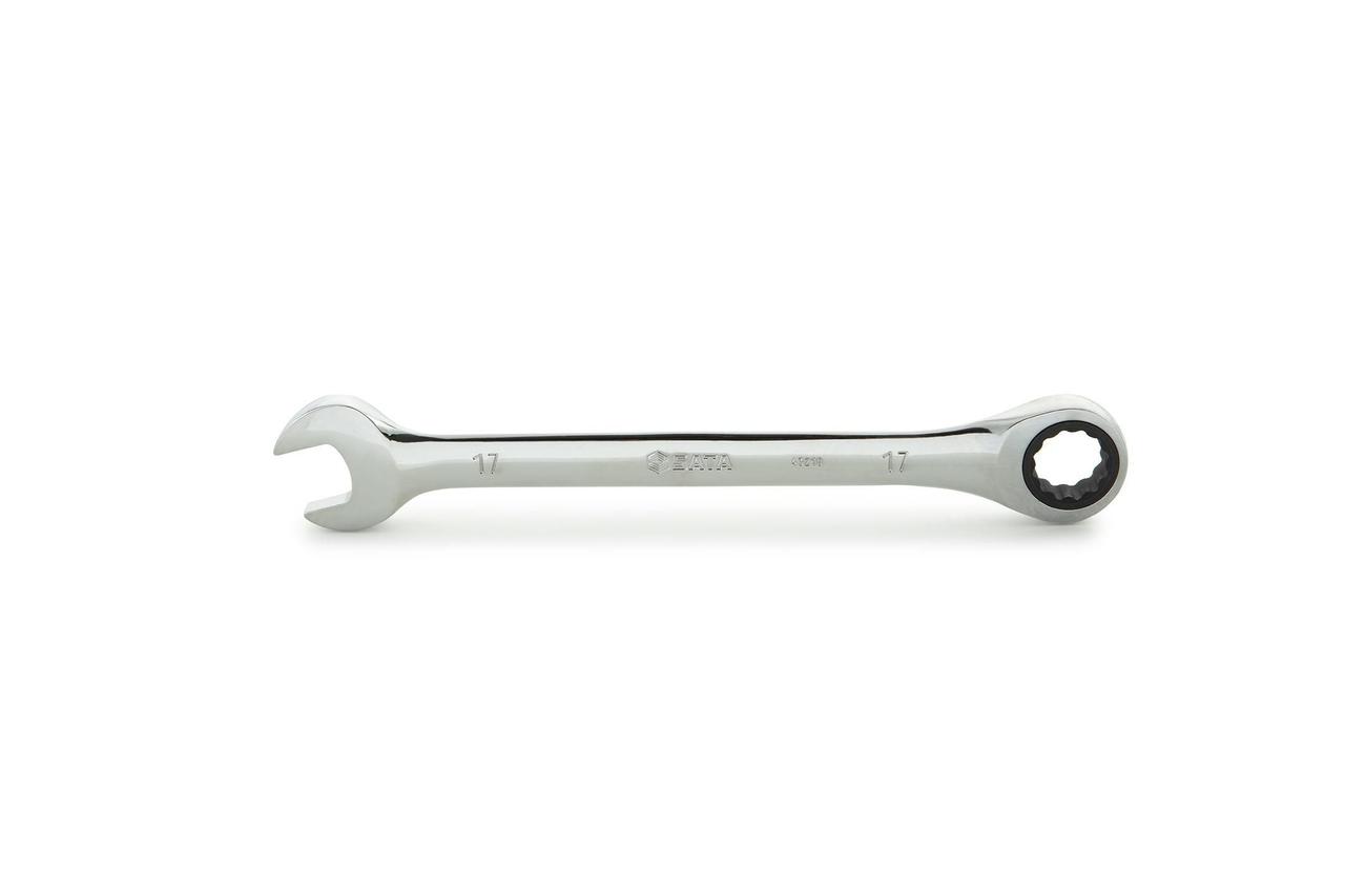 Ключ комбинированный с трещеткой 6 mm SATA ST43221ST, накидной ключ с трещеткой