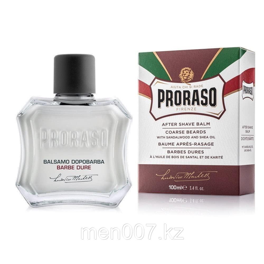 PRORASO Coarse Beards Sandalwood and Shea Oil (Бальзам после бритья питательный) (масло ши и сандала) 100 мл - фото 1 - id-p108192758