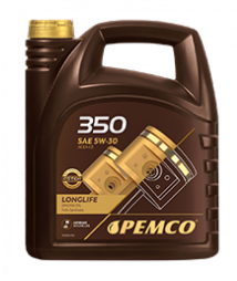 Масло моторное PEMCO 350 SAE 5W30 API SN/CH-4 4л - фото 1 - id-p107632276