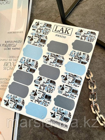 Пленка для ногтей #WS030 LAK, фото 1