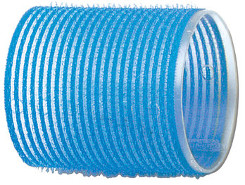 DEWAL Бигуди-липучки  голубые d 55 мм 6шт/уп