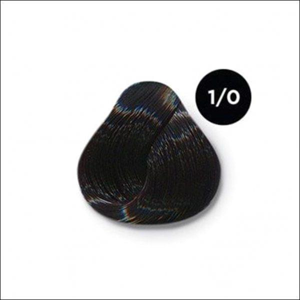 OLLIN 1/0 COLOR крем-краска иссиня-черный 100мл