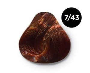 OLLIN 7/43 COLOR крем-краска русый медно-золотистый 100мл