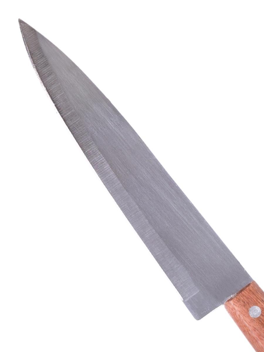 Нож поварской 20 см кухонный MALLONY ALBERO MAL-01AL с деревянной рукояткой - фото 3 - id-p108195161