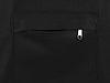 Сумка на молнии Zipper из хлопка 280 г c карманом на молнии спереди, черный, фото 5