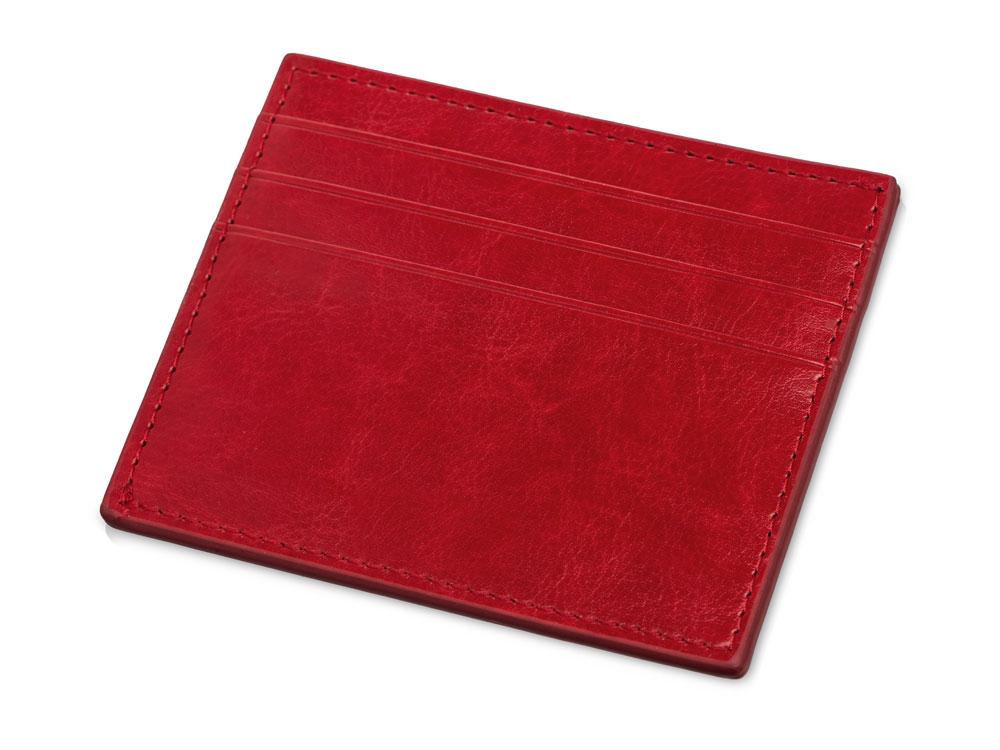 Картхолдер для 6 пластиковых карт с RFID-защитой Fabrizio, красный - фото 1 - id-p108195517