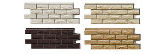 Фасадные панели Колотый камень серия Premium 992х392 мм (0,389 м2) Grand Line