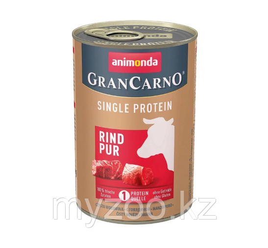 Animonda GranСarno Single Protein PURE BEEF для собак с говядиной, 400гр
