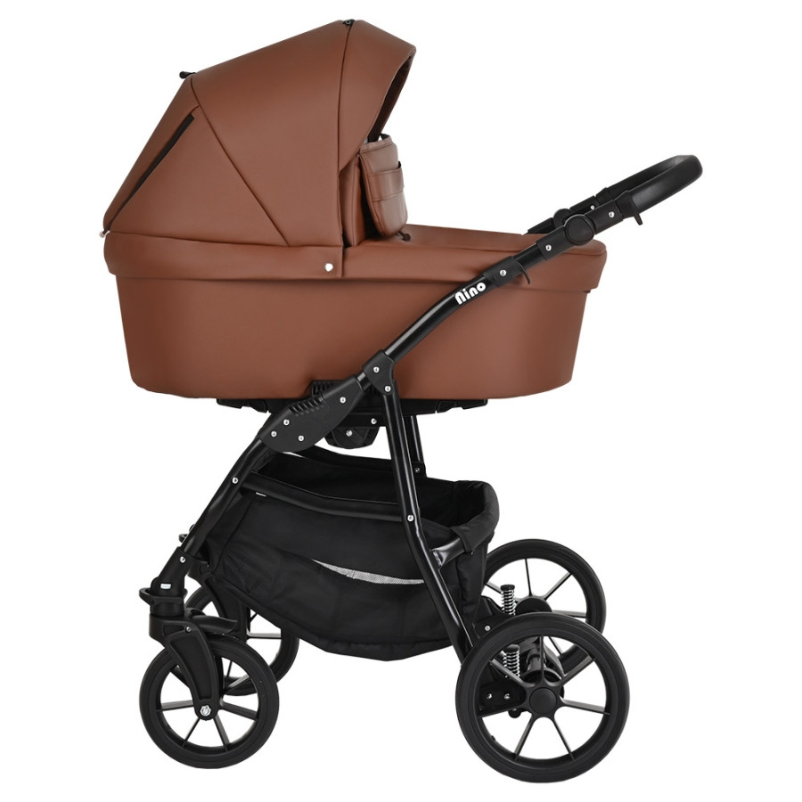 Коляска 2 в 1 Nino кожа Pituso ☑ новинка 2023