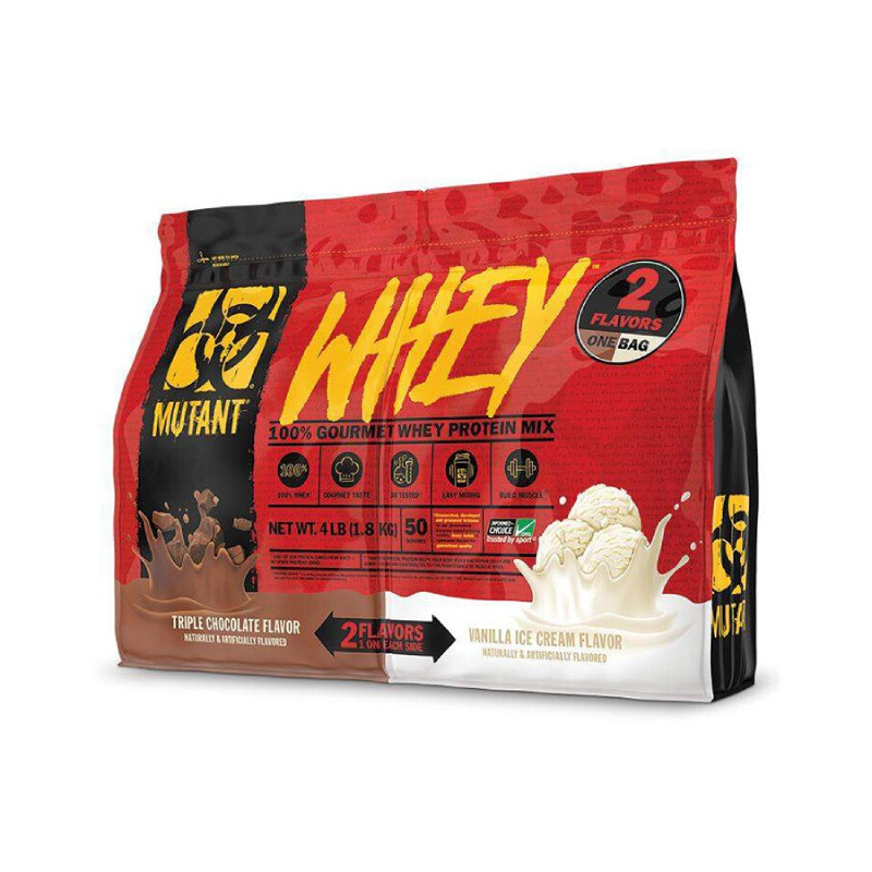 Протеин Mutant Whey тройной Шоколад-Ваниль 1.8кг - фото 1 - id-p108202105