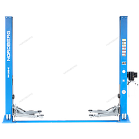 Подъемник 220V 2х стоечный 4т (синий) Nordberg N4120B-4B