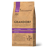 Grandorf, Lamb&Rice, Adult Maxi, Грандорф ірі тұқымды ересек иттерге арналған, қозы/қоңыр күріш, 10 кг