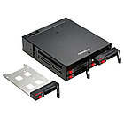 Корзина Olmaster Mobile rack 6 x 2.5 hot swap SSD/HDD SATA 6Gb/s, 1 x 5.25 bay enclosure cooling fan