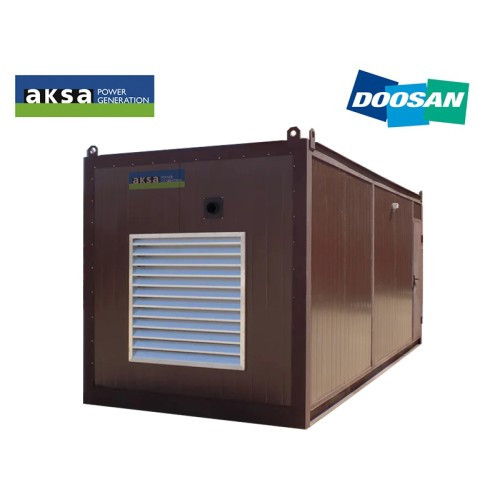 Контейнерный дизельный генератор AKSA AD 750 в ПБК-6 с АВР - фото 1 - id-p108207858