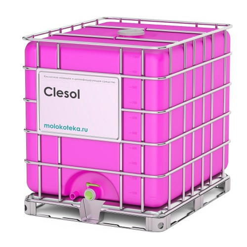 Кислотное моющее средство (1000 л) Clesol - фото 1 - id-p108206981