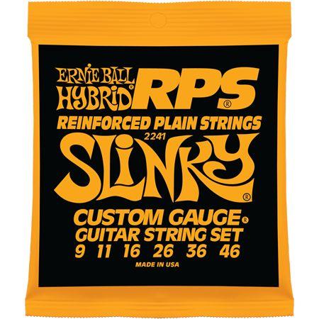 Комплект струн для электрогитары, никель, 9-46, Ernie Ball Hybrid Slinky RPS, P02241