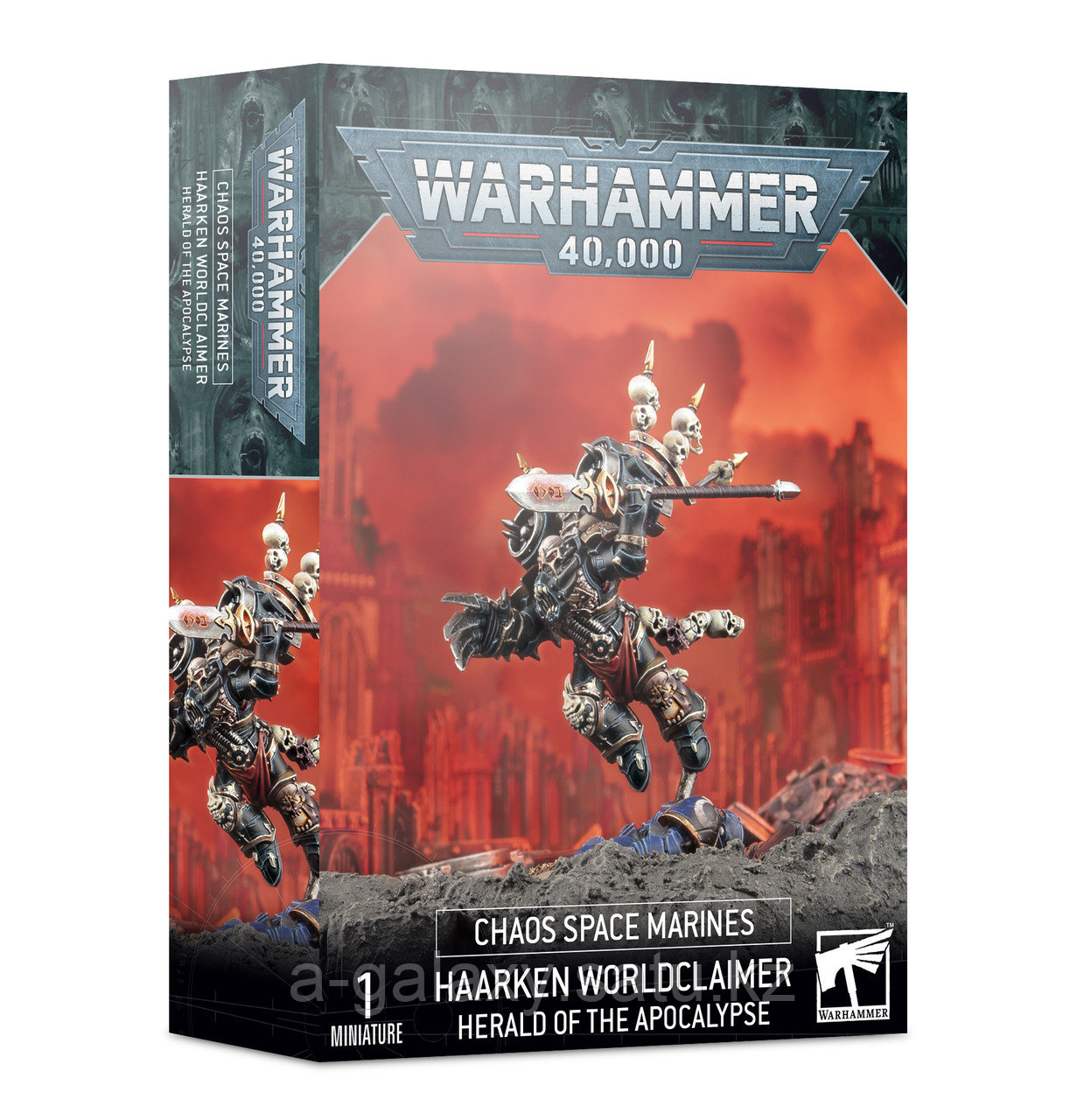 Chaos Space Marines: Haarken Worldclaimer (Космодесант Хаоса: Хааркен, Покоритель Миров) - фото 1 - id-p74503953