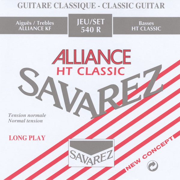 Комплект струн для классической гитары, Savarez Alliance HT Classic, 540R