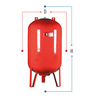 Бак расширительный KBS 150 литров Europe HGVL150/K