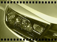 Накладки (реснички) головной оптики для Lada Vesta Sedan / SW