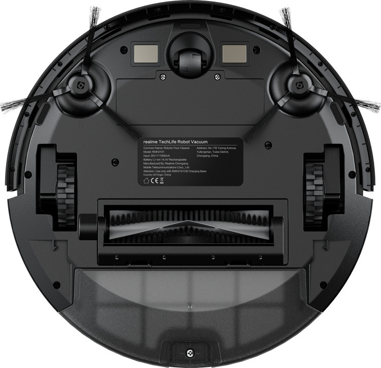 Робот-пылесос Realme TechLife Robot Vacuum Black - фото 2 - id-p104500223